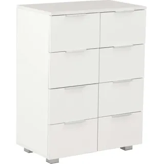 vidaXL Sideboard 60 x 80 x 35 cm Hochglanz-Schwarz