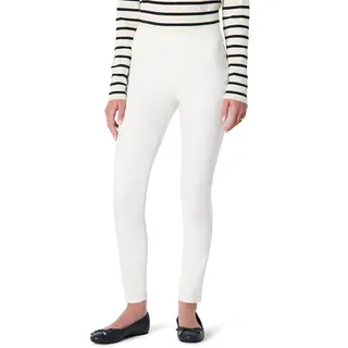 Amazon Essentials Damen Stretch Denim Mid-Rise Pull-on Jegging, Weiß, 0 lang