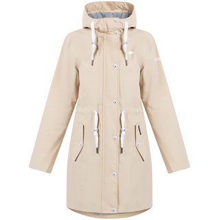 Schmuddelwedda Damen Regenparka 34324771, Beige, M