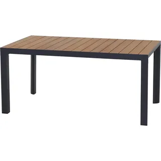 Siena Garden Gartentisch Silva Rechteckig Teak 90 cm x 160,5 cm