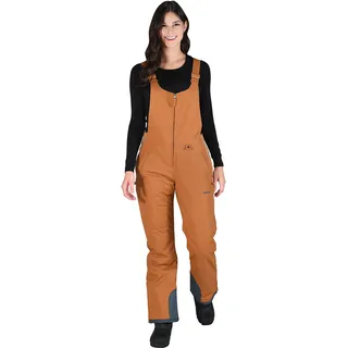 Arctix Damen Essential Isolierte Latzhose, Cappucino, 3X lang