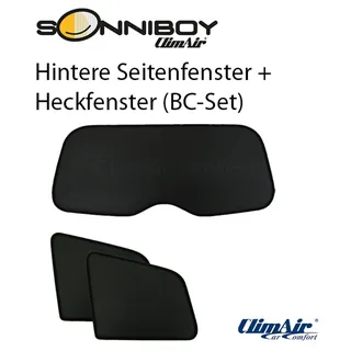ClimAir Sonnenblende schwarz Seitlicher Anbau für Suzuki Jimny CLI0078338BC