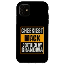 Hülle für iPhone 11 Cheekiest Mack Certified by Grandma Family Funny