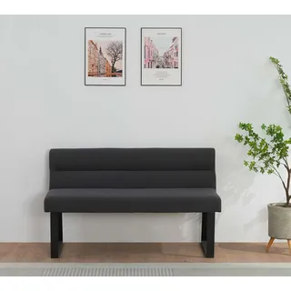 OTTO home Polsterbank Ivanna Anthrazit 140 x 82 x 62 cm