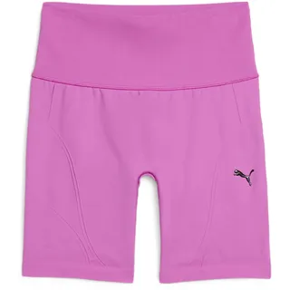 Puma SHAPELUXE Seamless HW 6" Short Tight Sport-Shorts Wild Berry XS