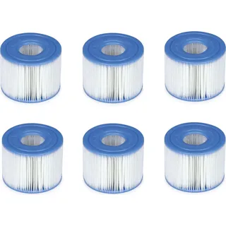 INTEX 29011 Typ S1 PureSpa Easy Set Ersatzfilter für Pool Spa Whirlpool 6 Stück