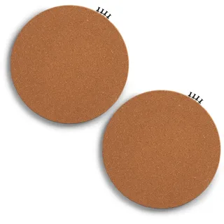 Zeller Pinnwand rund 30 x 1 cm beige