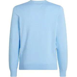 Tommy Hilfiger V-Ausschnitt-Pullover »CLASSIC COTTON V NECK« TOMMY HILFIGER vessel blue XXXL