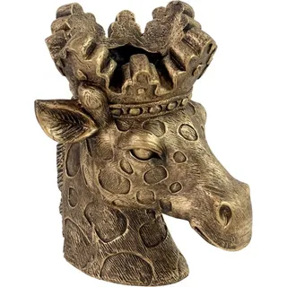 Pflanzkopf Lucie - gold - Magnesia - 39x32x43 cm - Gold