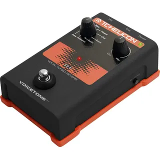 Tc Helicon VOICETONE R1 Single-Button Stompbox für Live-Vocal-Reverb in Studioqualität