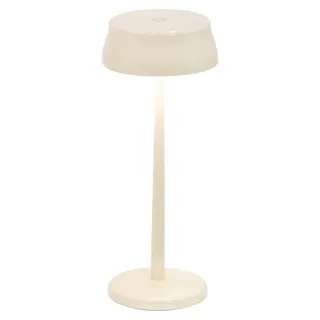 Zafferano -  Zafferano SISTER LIGHT Wi-Fi Smart LED Tischleuchte Elfenbein wiederaufladbar und dimmbar