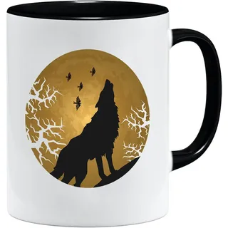 jungle mug Kaffeetasse 0,3 l Schwarz