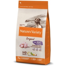 Nature's Variety Original No Grain Trockenfutter für ausgewachsene Hunde Kleiner Rassen – ohne Getreide mit Pute ohne Knochen – 1,5 kg