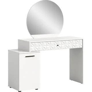 INOSIGN Frisierkommode Konsolentisch 117 x 42 x 137 cm weiß
