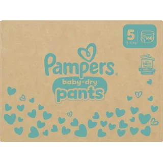 Pampers Baby-Dry Pants Gr. 5 (11-17 kg) 160 St.