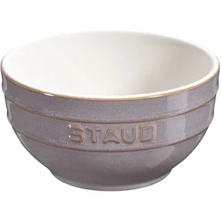 Staub Ceramique Schüssel 12 cm, rund, Antik-Grau, Keramik