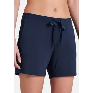 SCHIESSER Schlafhose Mix & Relax (1-tlg) Schlafanzug Hose blau 46