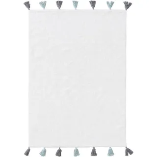 Lytte Kinderteppich waschbar Malu Blau 150x220 cm , Textil , Beton Optik , Rechteckig , 150x220 cm , Oeko-Tex® Standard 100 , für Fußbodenheizung geeignet , Teppiche und Böden, Teppiche, Kinderteppiche