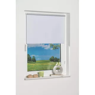 K-home 541842-4 Klemmfix-Minirollo 70150 (B:H) Weiß Verdunklung, Stoff, 70 x 150 cm