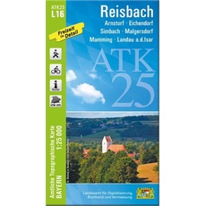 ATK25-L16 Reisbach (Amtliche Topographische Karte 1:25000)