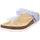 Fussbettpantoffel Blau 28