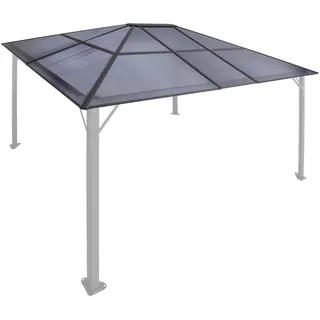 KONIFERA Pavillon-Ersatzdach »Aruba 2.0« für 300x365 cm, transparent, grau