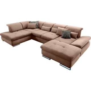 Set One by Musterring Wohnlandschaft U-Form braun