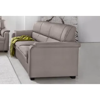 sit&more 3-Sitzer »Pisa« mit Federkern, grau