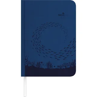 ALPHA EDITION GmbH & Co. KG Alpha Edition - Wochen-Minitimer Nature Line Ocean 2026 – Taschenkalender A6 ( 11×15 cm) mit Monatsübersicht & Notizbereich, umweltfreundlicher Terminplaner für Beruf, Schule & Alltag