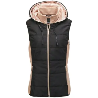 GOLDNER Kurzweste »Kurzgröße Kurzgröße - Sportive Weste mit vielen Details«, schwarz