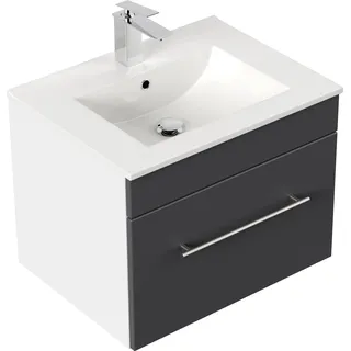 Posseik Waschplatz Viva 60 cm Anthrazit Seidenglanz