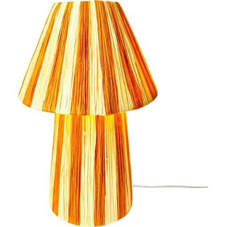 Boho Dekoration Tischlampe Nachttischlampe Schreibtischlampe Licht - Beige, Orange