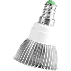 Pflanzenlampe E27 E14 GU10 LED 18W Pflanzenleuchte Vollspektrum Pflanzenlicht Birne Led Grow Lamp für Gewächshaus Zimmerpflanzen, Blüte, Blumen und Gemüse [Energieklasse A]