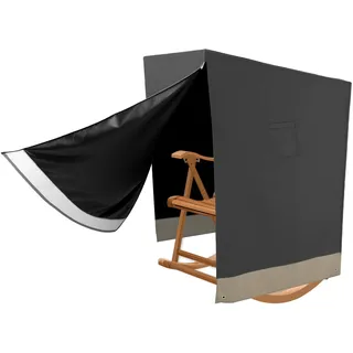 Strandkorb Schutzhülle 420D Abdeckung wasserdicht,UV-Anti,winterfest 128cm | Strandkorb Schutzhülle Hängesessel-Abdeckung 420D, wasserdicht, UV-Schutz, winterfest, Doppelreißverschluss,128x105x140/160cm