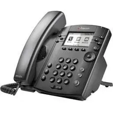Poly VVX 300 - VoIP-Telefon - dreiweg Anruffunktion, Telefon, Schwarz