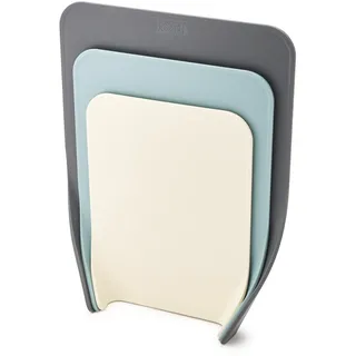 Joseph Joseph Nest Chop Schneidebrett-Set Kunststoff 3-teilig 0 x 0 cm Blau/Grau/Weiß