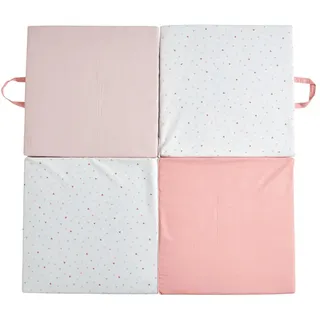 TINÉO - Krabbeldecke – Aktivitätsmatte – Spielteppich für Babys – Motorikmatte – Bodenmatte für Babys – Multifunktional 3-in-1 – 120 x 120 cm