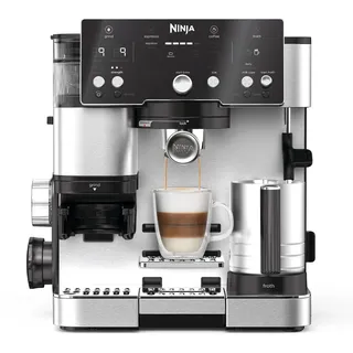 Ninja Luxe Café Essential ES501EU silber + Milchaufschäumer