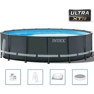 INTEX Pool-Set Ultra XTR Frame Rund 488x122 cm 26326GN