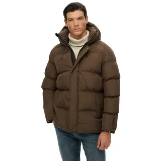 Superdry 5 Baffle Sports Steppjacke - Slate Brown - L