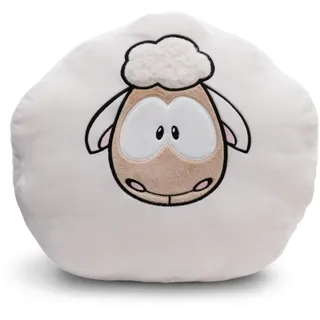 NICI Kuschelkissen Schaf 35 x 33 cm Weiß