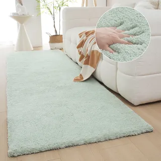 OTTO home Magong Hochflorteppich 80 x 500 cm Grün