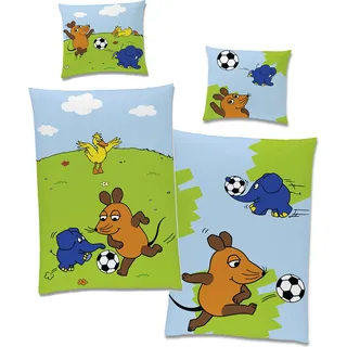 Die Sendung mit der Maus Fußball-Turnier Bettwäsche Linon / Renforcé