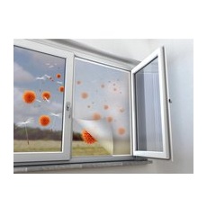 Pollenschutznetz Fenster Anthrazit 130 x 150 cm