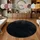 Kunstfell rund 14 mm Höhe Langflor Kuschelteppich besonders weich Uni-Farben
