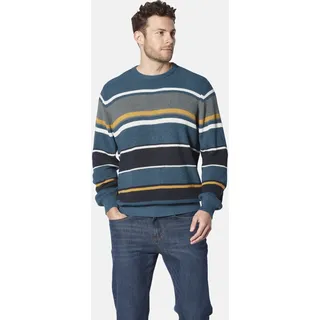 Babista Rundhalspullover »Pullover TORIVARA«, 1 Stk. mit Streifenmuster, blau