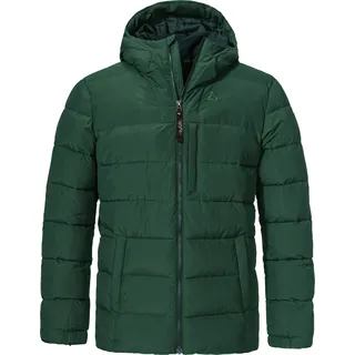 Schöffel Funktionsjacke SCHÖFFEL "Urban Ins Jacket Style Boslix MNS", Herren, Gr. 54, 6965, grün, Oberstoff: 63% Nylon, 37% Baumwolle; Futter: 100% Polyester, relaxed fit, hoch geschlossener Ausschnitt, Jacken Funktionsjacke