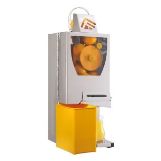 Neumärker Orangenpresse Elektrisch Ministar, Kompakte Automatik-Presse mit hoher Leistung, Maße: 290 x 360 x 725 mm