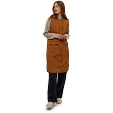Minus ,Women's ,Line Vest, 371 Rustic brown ,12