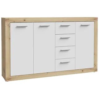 Forte Baccio 152,6 x 91,5 x 34 cm Artisan Eiche / Weiß